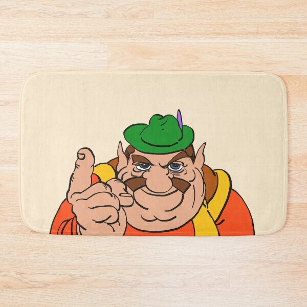 Item preview, High quality re-draw of morshu the shopkeeper pointing up. ytp meme. designed and sold by RansRoom.