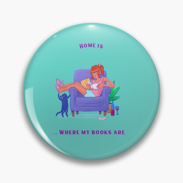 Item preview, My home is where my books are designed and sold by JuanKarlos.
