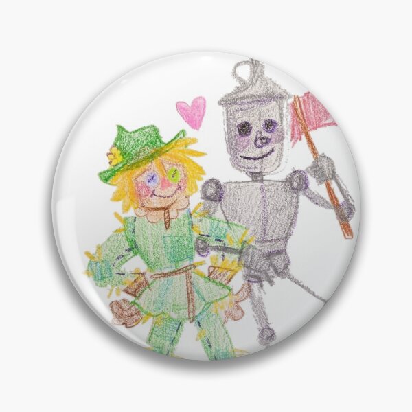 Item preview, Tinman and scarecrow designed and sold by Moonbugs.