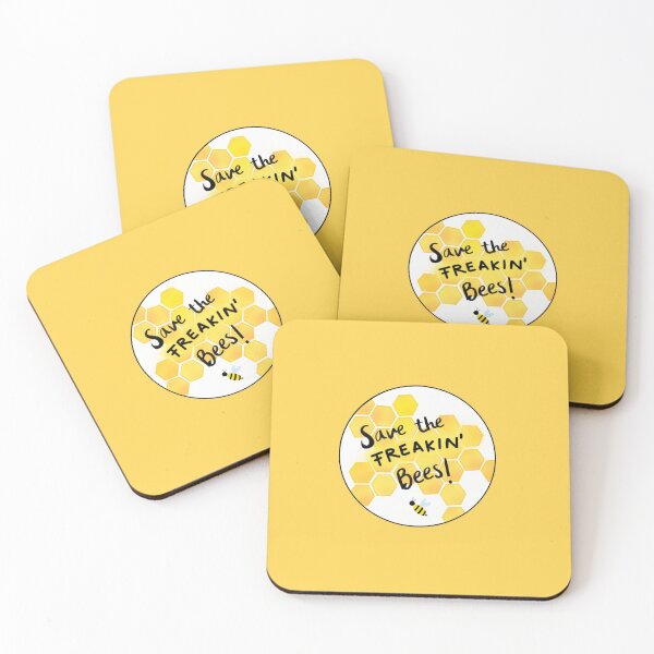 Item preview, Save the Freakin' Bees designed and sold by Carla Alaimo.