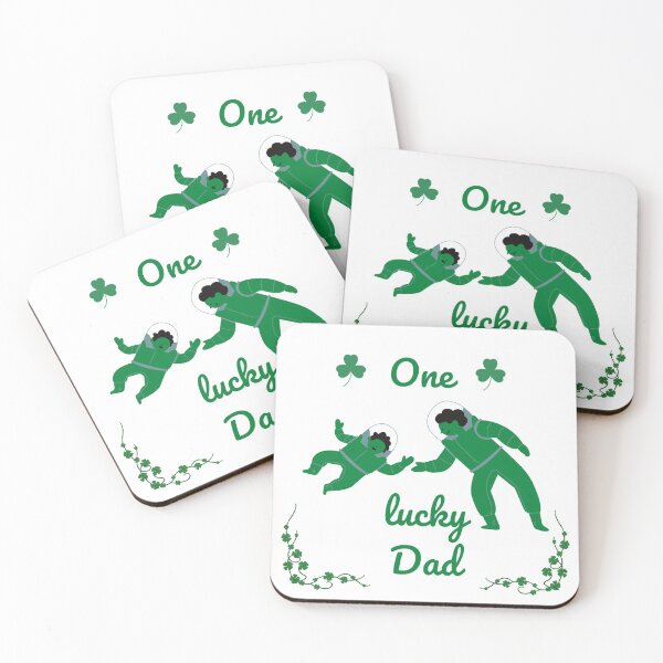 Item preview, One Lucky Dad designed and sold by DigitalSantino.