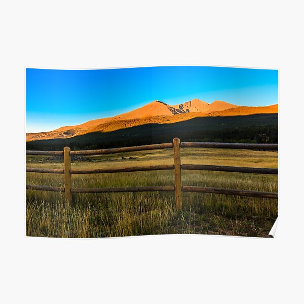Rocky Mountain Sunrise Poster