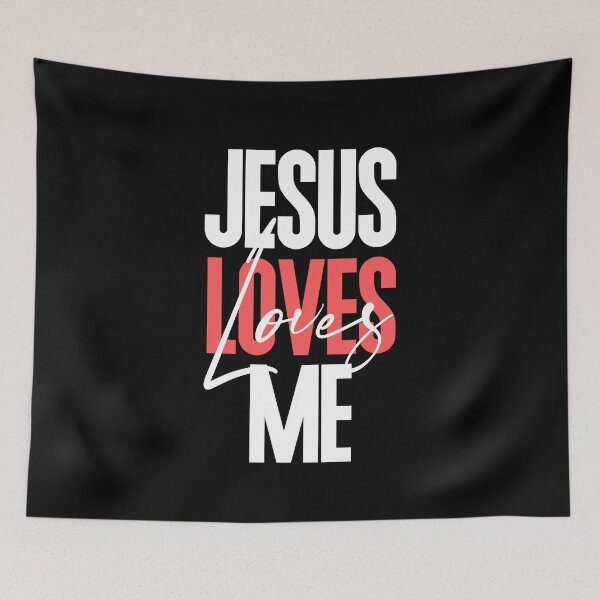 Item preview, Jesus Loves Me designed and sold by ElevateHerSoul.