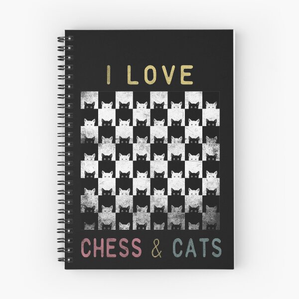 Item preview, I love chess and cats designed and sold by Sage86.