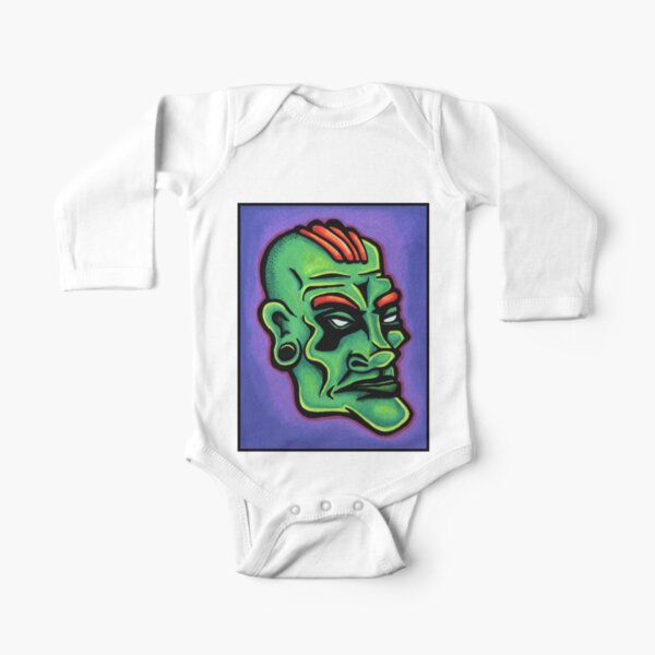 Dwayne Long Sleeve Baby One-Piece