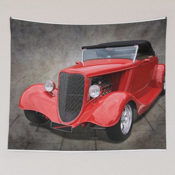 Item preview, Red Roadster designed and sold by Hawley Designs.