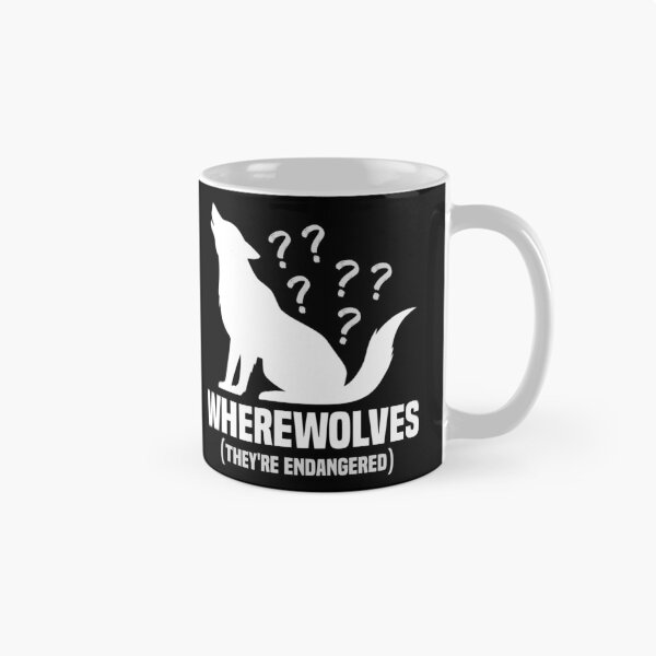 Item preview, Werewolf Pun - WHEREWOLVES, They're Endangered designed and sold by artsycore.