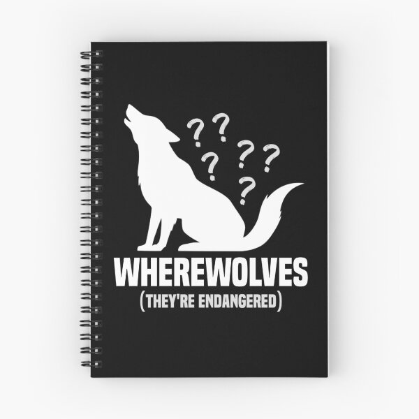 Item preview, Werewolf Pun - WHEREWOLVES, They're Endangered designed and sold by artsycore.