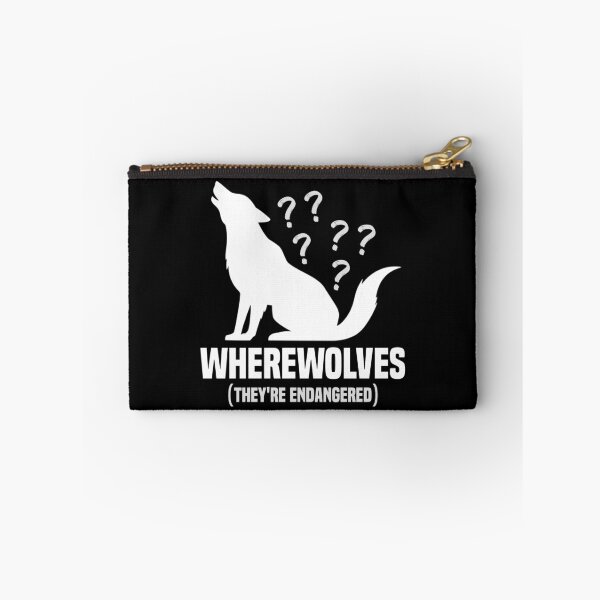 Item preview, Werewolf Pun - WHEREWOLVES, They're Endangered designed and sold by artsycore.