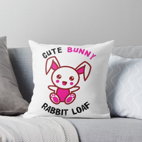 Item preview, Cute Bunny Rabbit Loaf designed and sold by Gamers Hub.