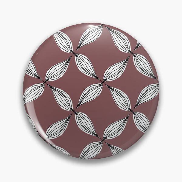 Item preview, Brown black flower Patterns designed and sold by Eve :).