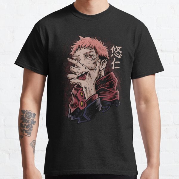 Yuji itadori jujutsu kaisen T-shirt classique