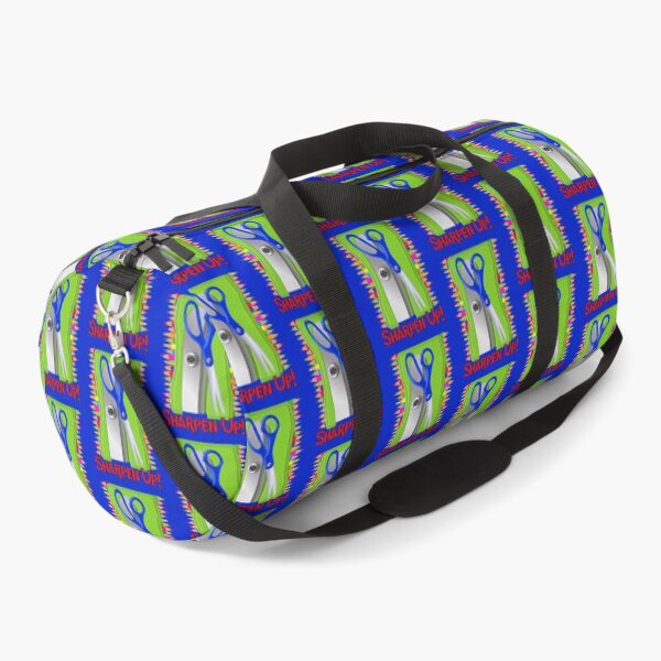 Item preview, Sharpen Up! (Green on Blue) designed and sold by PawsitiveMum.
