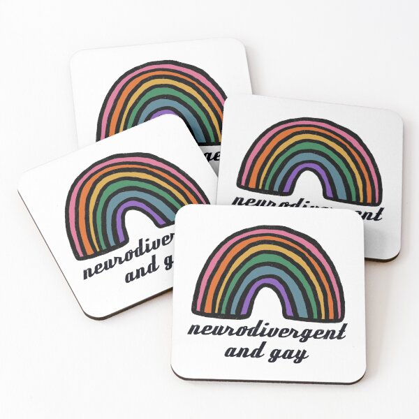 Item preview, neurodivergent and gay designed and sold by raesins.