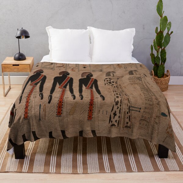 Item preview, Egypt Ethiopians illustration (Ancient Egypt Artwork) designed and sold by dreamofdenim.