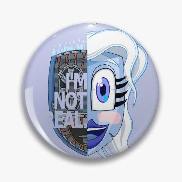 Item preview, Zoa "I'm Not Real" face designed and sold by Tailsteak.