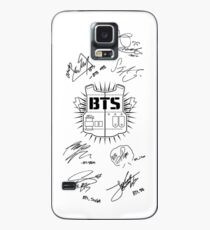 BTS Army + Signatures White v2 Case/Skin for Samsung Galaxy