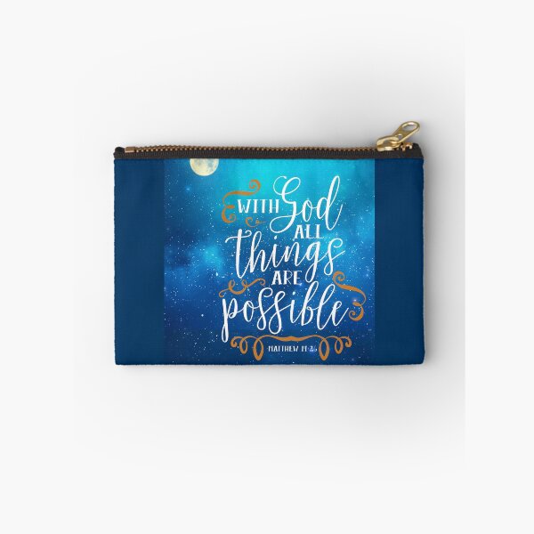 Item preview, Matthew 19:26 (with god) designed and sold by josephfanous.