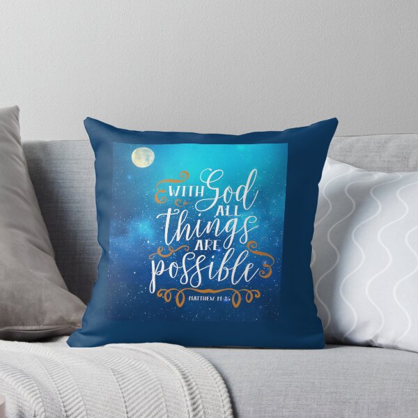 Item preview, Matthew 19:26 (with god) designed and sold by josephfanous.