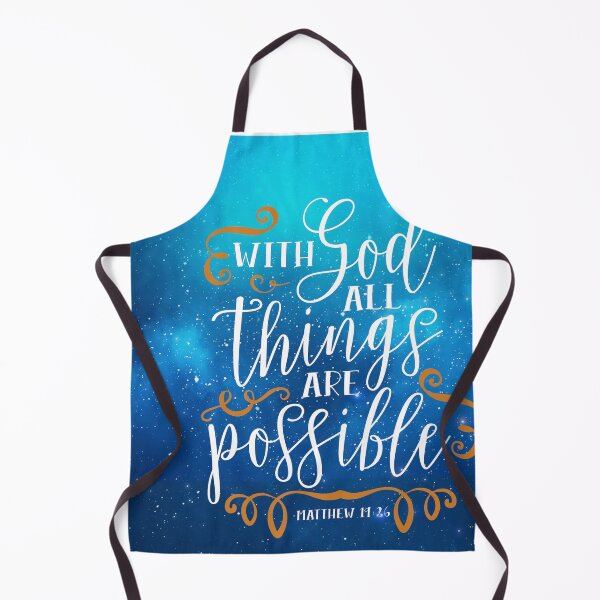 Item preview, Matthew 19:26 (with god) designed and sold by josephfanous.