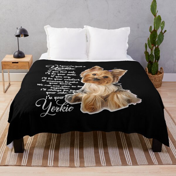 Item preview, YORKIE DOG if you feel sad i'll be your smile if you cry I'll be you comfort  designed and sold by BrucesAlexander.
