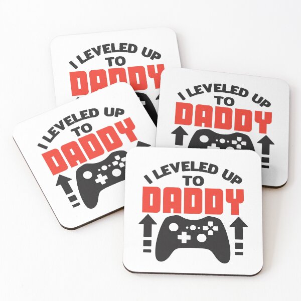 Item preview, I leveled up to Daddy T-shirt,Gamer shirt,Game lover Tee,Dad to be Tee,Gift for Dad to be,Funny Daddy to be Tee,Short-Sleeve Unisex T-shirt.  designed and sold by Babe3955.