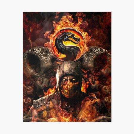 Artikel-Vorschau von Scorpion - Mortal Kombat - Fan Art, designt und verkauft von yuvimaginaria.
