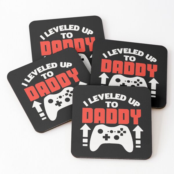 Item preview, I leveled up to Daddy T-shirt,Gamer shirt,Game lover Tee,Dad to be Tee,Gift for Dad to be,Funny Daddy to be Tee,Short-Sleeve Unisex T-shirt.  designed and sold by Babe3955.