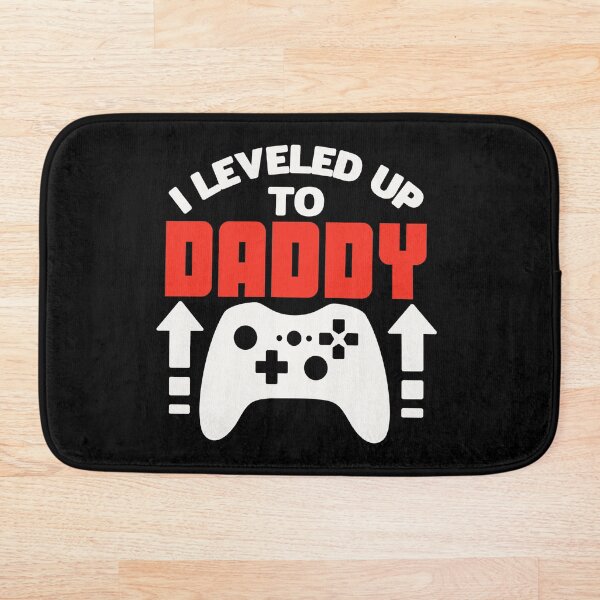 Item preview, I leveled up to Daddy T-shirt,Gamer shirt,Game lover Tee,Dad to be Tee,Gift for Dad to be,Funny Daddy to be Tee,Short-Sleeve Unisex T-shirt.  designed and sold by Babe3955.