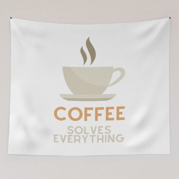 Item preview, Coffee Solves Everything designed and sold by Nathalie Aynié.