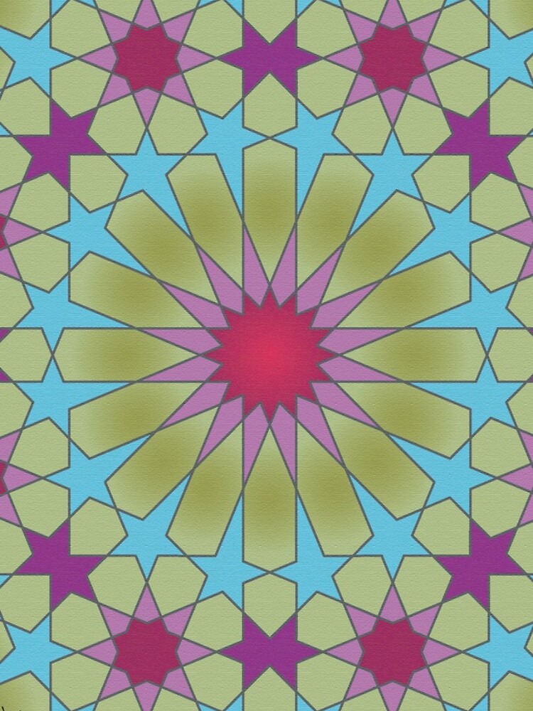 Thumbnail 4 of 4, iPhone Case, Colourful Islamic geometry designed and sold by RolaMerheb.