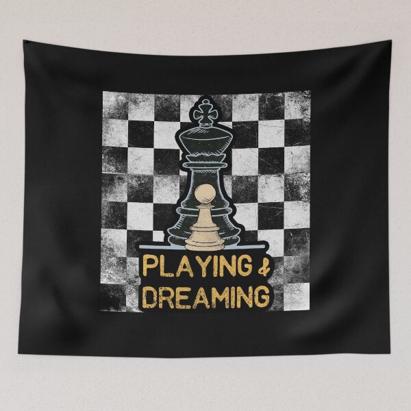 Item preview, chess playing and dreaming designed and sold by Sage86.