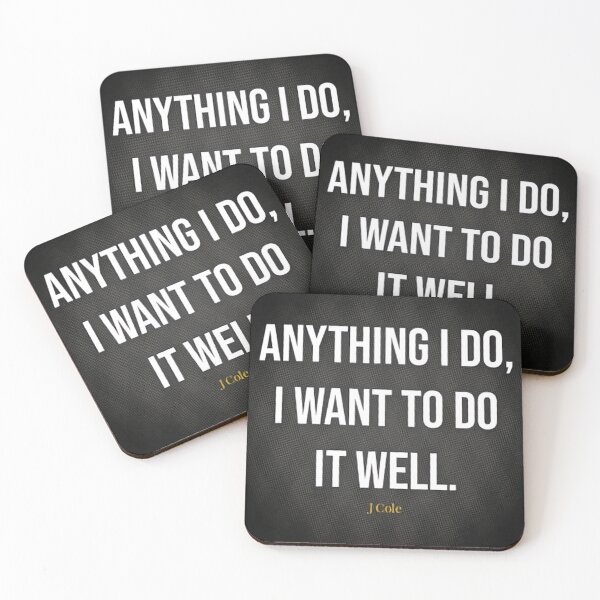 Item preview, J Cole Quotes designed and sold by Michael Jelinek.