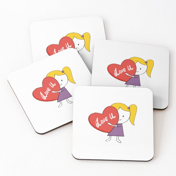 Item preview, Love You - Girl designed and sold by KewtDesigns.