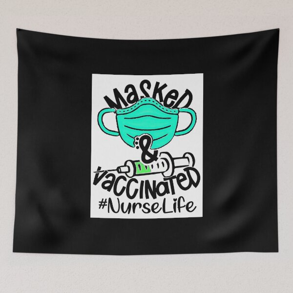 Item preview, Masked And Vaccinated designed and sold by BrucesAlexander.