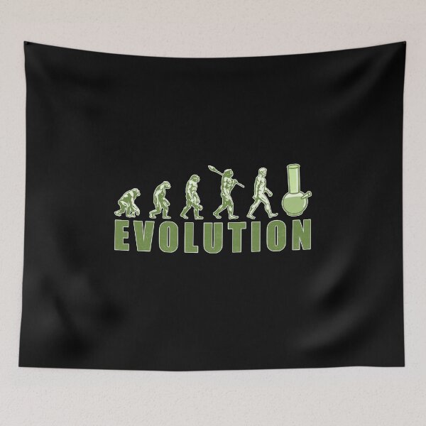 Item preview, Evolution To Bong Cannabis Water Pipe Gift designed and sold by TTFMerch.