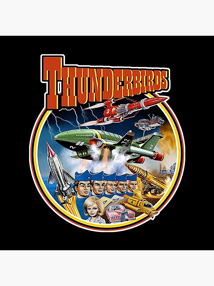 Retro Vintage Thunderbirds T-Shirt by RomaF6x