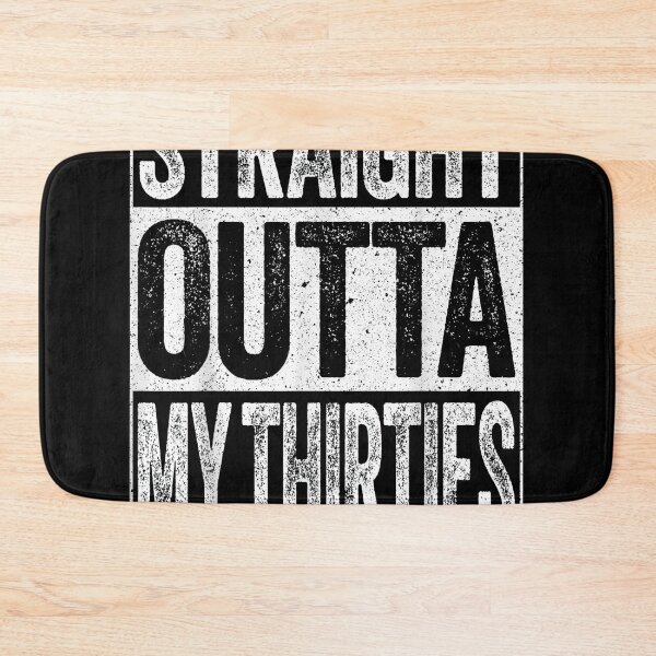 Item preview, Straight Outta My Thirties T-Shirt Funny 40th Birthday Gift  designed and sold by ryanpensyp.