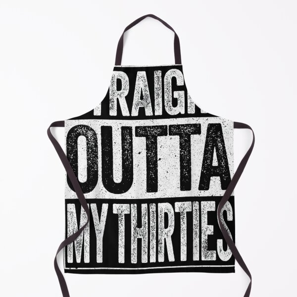 Item preview, Straight Outta My Thirties T-Shirt Funny 40th Birthday Gift  designed and sold by ryanpensyp.