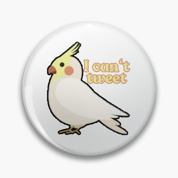 Item preview, Nice bird can't tweet  designed and sold by akramus.