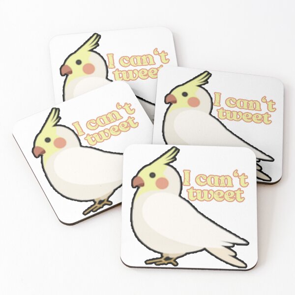 Item preview, Nice bird can't tweet  designed and sold by akramus.