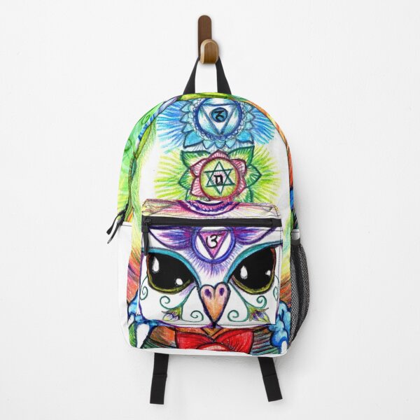 Item preview, Chakra Owl-Yoga Owl by Sheridon Rayment designed and sold by Sheridon Rayment.