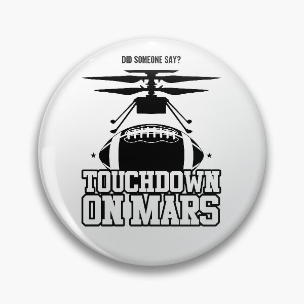 Item preview, Touchdown On Mars | Ingenuity Martian Helicopter designed and sold by GravitiTees.