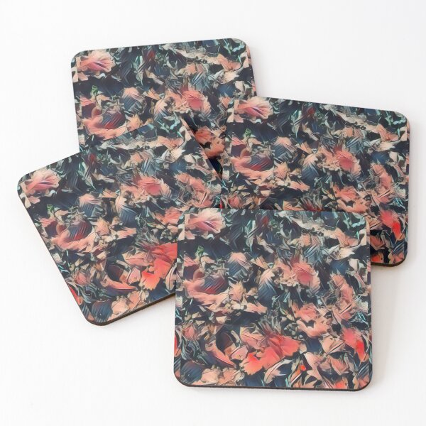 Item preview, Autumn leaves photographed on the ground and then processed in color designed and sold by Pelikancrazy.