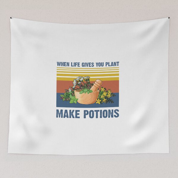 Item preview, When Life Gives You Plant Make Potions Funny Herbalist Medicine designed and sold by BugattiDivo58.