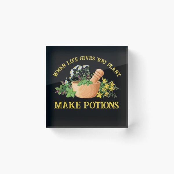 Item preview, When Life Gives You Plant Make Potions designed and sold by BugattiDivo58.