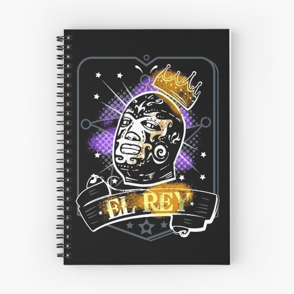 Item preview, Lucha - El Rey on Black designed and sold by P2Papas.