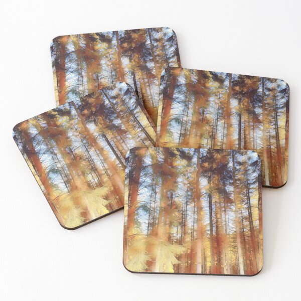 Item preview, Golden forest, edited photography designed and sold by Pelikancrazy.