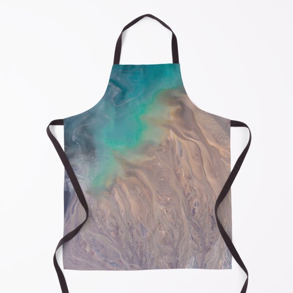 Item preview, Blue Green Gold Black Marble Art. designed and sold by BEyourself be.