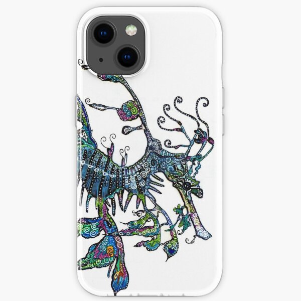 Leafy Seadragon by Sheridon Rayment iPhone Soft Case